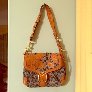 Coach Limited Edition Vintage Bleeker Floral Bag